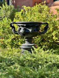 Urn in the Haupt Smithsonian Garden Washington D.C.