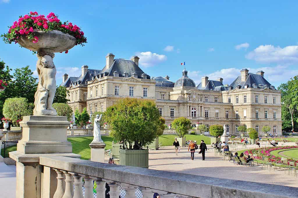 Luxembourg Palace and Gardens Paris France