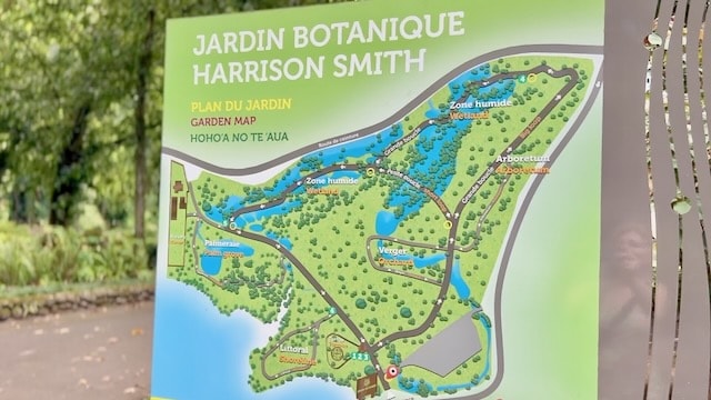 Map Tahiti Garden Harrison Smith