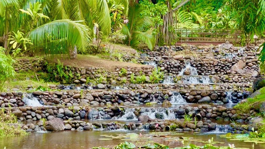 Water Garden Vaipahi Multiple Falls