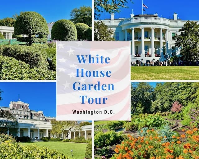 white house garden tour rules