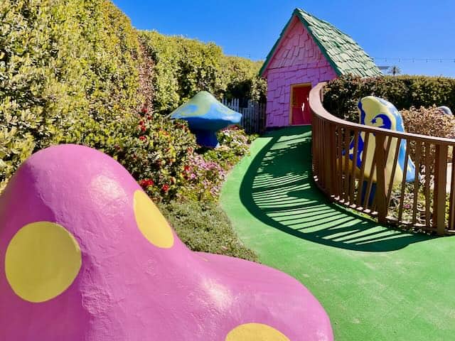 Santa's Playground at the flower fields at carlsbad ranch